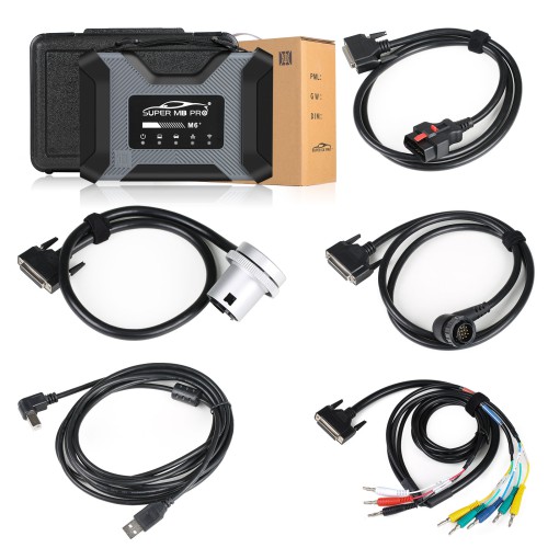 V2024.6 WiFi SUPER MB PRO M6+ Full Version DoIP Benz Diagnostic Scanner with Software 512GB SSD Win10