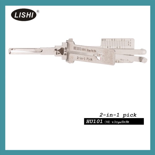 LISHI Ford and Rover Volvo HU101 2-in-1 Auto Pick and Decoder