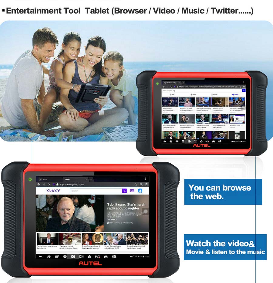 Entertainment Tool Tablet